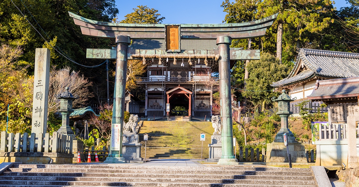 画像：まち歩き～三國神社コース～