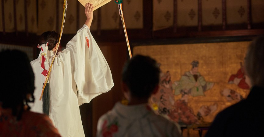 画像：三國神社 特別祈祷