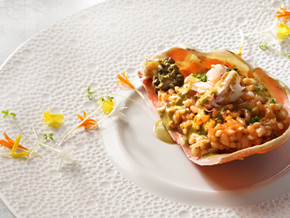 越前がにリゾット