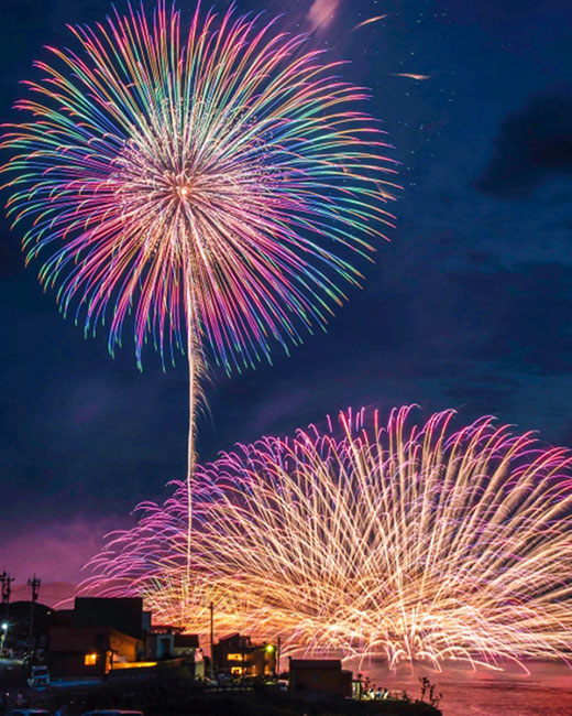 画像：三国花火大会